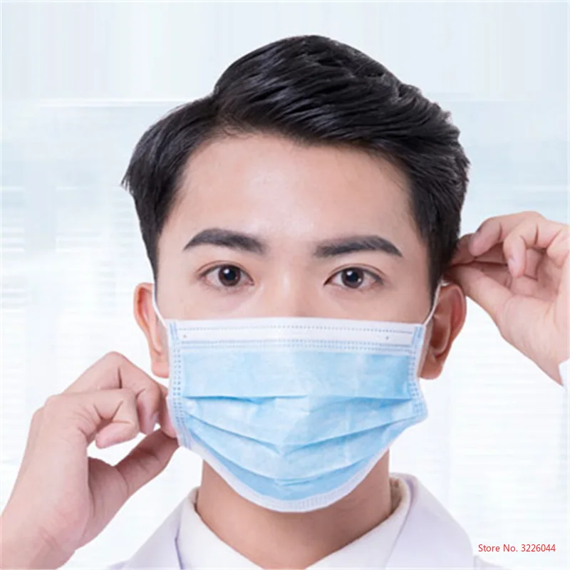 100/200pcsAnti-Pollution 3 Laye Mask Dust Protection Masks Disposable Face Masks Elastic Ear Loop Disposable Dust Filter Mask
100/200pcsAnti-Pollution 3 Laye Mask Dust Protection Masks Disposable Face Masks Elastic Ear Loop Disposable Dust Filter Mask