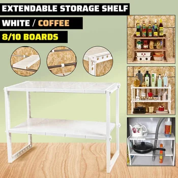 Multi-Functional Under Sink 2-Tier Expandable Shelf Storage Organizer Adjustable Stainless Steel Kitchen Sink Rack Kitchen Bath
Multi-Functional Under Sink 2-Tier Expandable Shelf Storage Organizer Adjustable Stainless Steel Kitchen Sink Rack Kitchen Bath