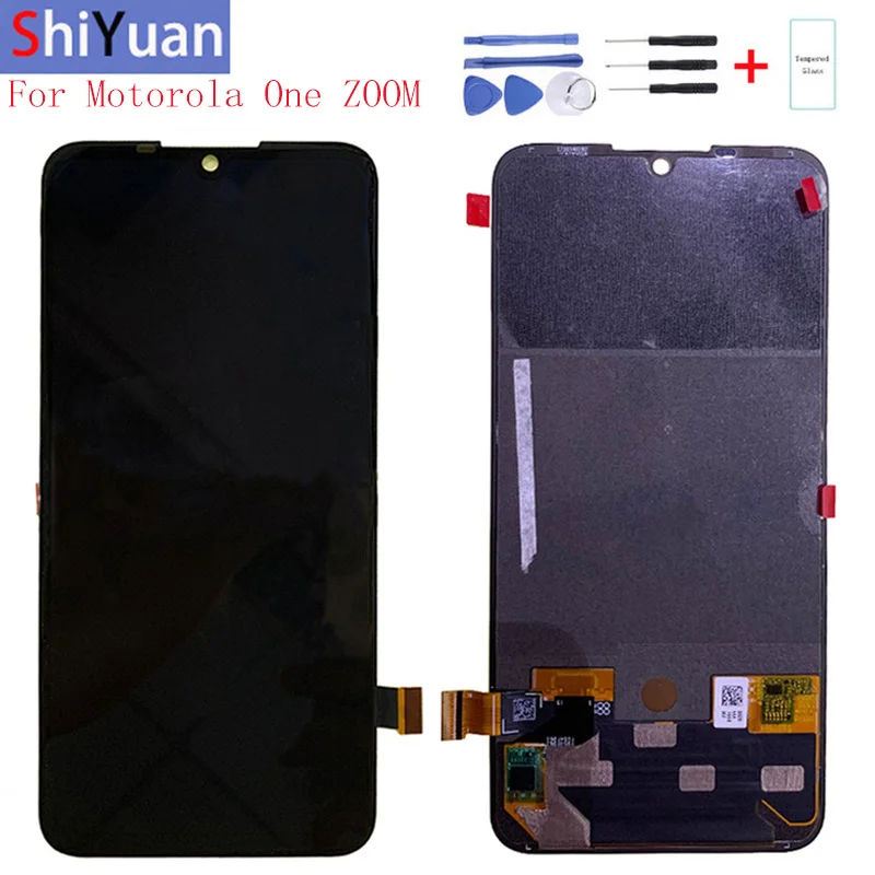 6.39" Original LCD Screen For Motorola One ZOOM One Pro LCD Display Touch Screen Digitizer Assembly With Tempered Glass
6.39" Original LCD Screen For Motorola One ZOOM One Pro LCD Display Touch Screen Digitizer Assembly With Tempered Glass