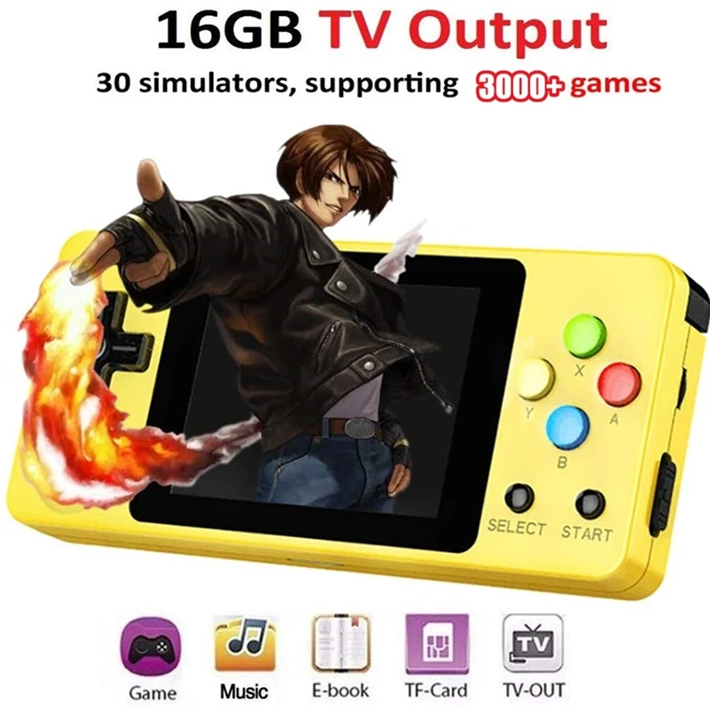 New LDK Retro Game Video Game Console 2.6 inch Screen Mini Handheld Game Console LINUX System MP5 Player Family TV Video Console
New LDK Retro Game Video Game Console 2.6 inch Screen Mini Handheld Game Console LINUX System MP5 Player Family TV Video Console