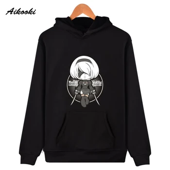 hot game Nier Automata Hoodies sweatshirts in Men/women Casual 2B 2E 9S A2 YoRHa Kawaii pullovers Japan ARPG Game youth Clothes 
hot game Nier Automata Hoodies sweatshirts in Men/women Casual 2B 2E 9S A2 YoRHa Kawaii pullovers Japan ARPG Game youth Clothes