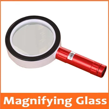 10X Glss Lens Educational Handheld Reading magnifying glass Insects observation Gift Magnifier for old Man Children with Lamps
10X Glss Lens Educational Handheld Reading magnifying glass Insects observation Gift Magnifier for old Man Children with Lamps