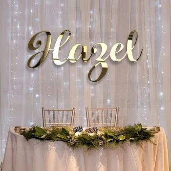 Custom Wedding Name Party Decor Background Decor Guests Word Personalized Frame Gift Mirror Sign Shape Gold For Baby Favor T108
Custom Wedding Name Party Decor Background Decor Guests Word Personalized Frame Gift Mirror Sign Shape Gold For Baby Favor T108