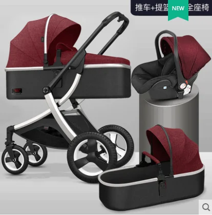 High landscape baby stroller can sit and lie two-way shock absorber lightweight folding newborn child baby stroller
High landscape baby stroller can sit and lie two-way shock absorber lightweight folding newborn child baby stroller