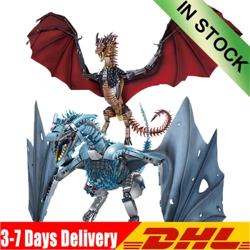 IN Stock 18K K89 K90 Drogon Dragon Red Fire Dragon Ice Dragon Viserion Model Building Blocks Bricks Diy Toys
IN Stock 18K K89 K90 Drogon Dragon Red Fire Dragon Ice Dragon Viserion Model Building Blocks Bricks Diy Toys