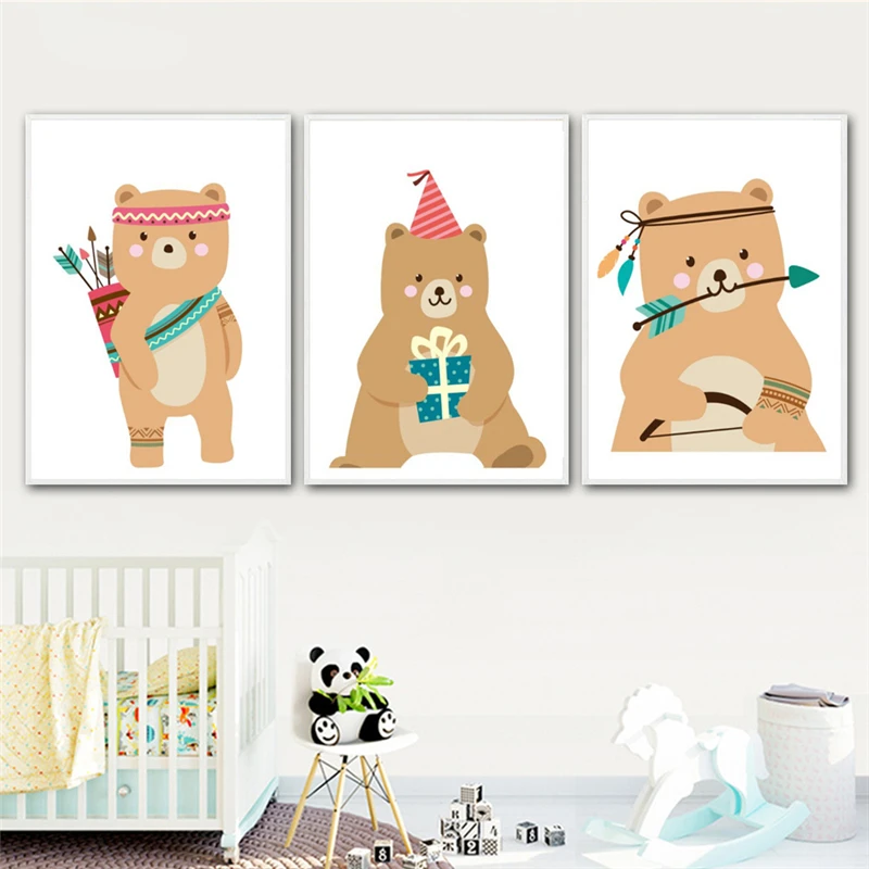 7-Space-Monster-Posters-And-Prints-Wall-Art-Print-Canvas-Painting-Cartoon-Wall-Pictures-Canvas-Art 副本