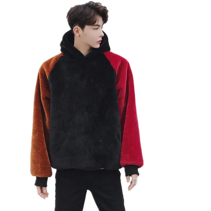 2019 Korea thickening Hong Kong wind cotton men's cashmere trend color student fleece coat fleece hoodies men
2019 Korea thickening Hong Kong wind cotton men's cashmere trend color student fleece coat fleece hoodies men