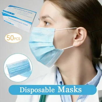 Air Purifying Face Mask Cover Anti Dust 3 Layer Mouth Filter Fabric Facial Mask 50PC Non-woven Spain Mascarillas Kpop#YL5
Air Purifying Face Mask Cover Anti Dust 3 Layer Mouth Filter Fabric Facial Mask 50PC Non-woven Spain Mascarillas Kpop#YL5