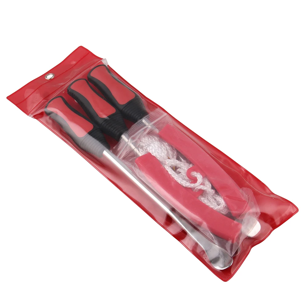 Hot 5pcs Leverage Tire Spoon Lever Tool Kit Tire Change Kit wiht 2 Rim Protectors Tool Kit for Motorcycle Bike Mounting Dismount
Hot 5pcs Leverage Tire Spoon Lever Tool Kit Tire Change Kit wiht 2 Rim Protectors Tool Kit for Motorcycle Bike Mounting Dismount