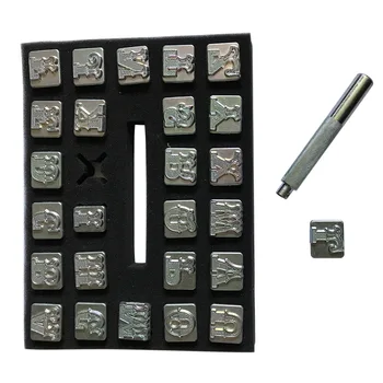 Newly Carving Leather Art Alphabet Set Letters Stamp Handmade Durable Metal DIY Tool
Newly Carving Leather Art Alphabet Set Letters Stamp Handmade Durable Metal DIY Tool