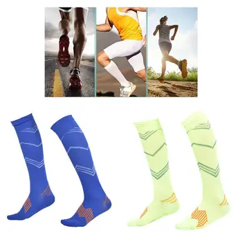Mens Sports Graduated Compression Knee High Long Socks Running Basketball Antibacterial Wear-Resistant Athletic Jacquard Hosiery
Mens Sports Graduated Compression Knee High Long Socks Running Basketball Antibacterial Wear-Resistant Athletic Jacquard Hosiery