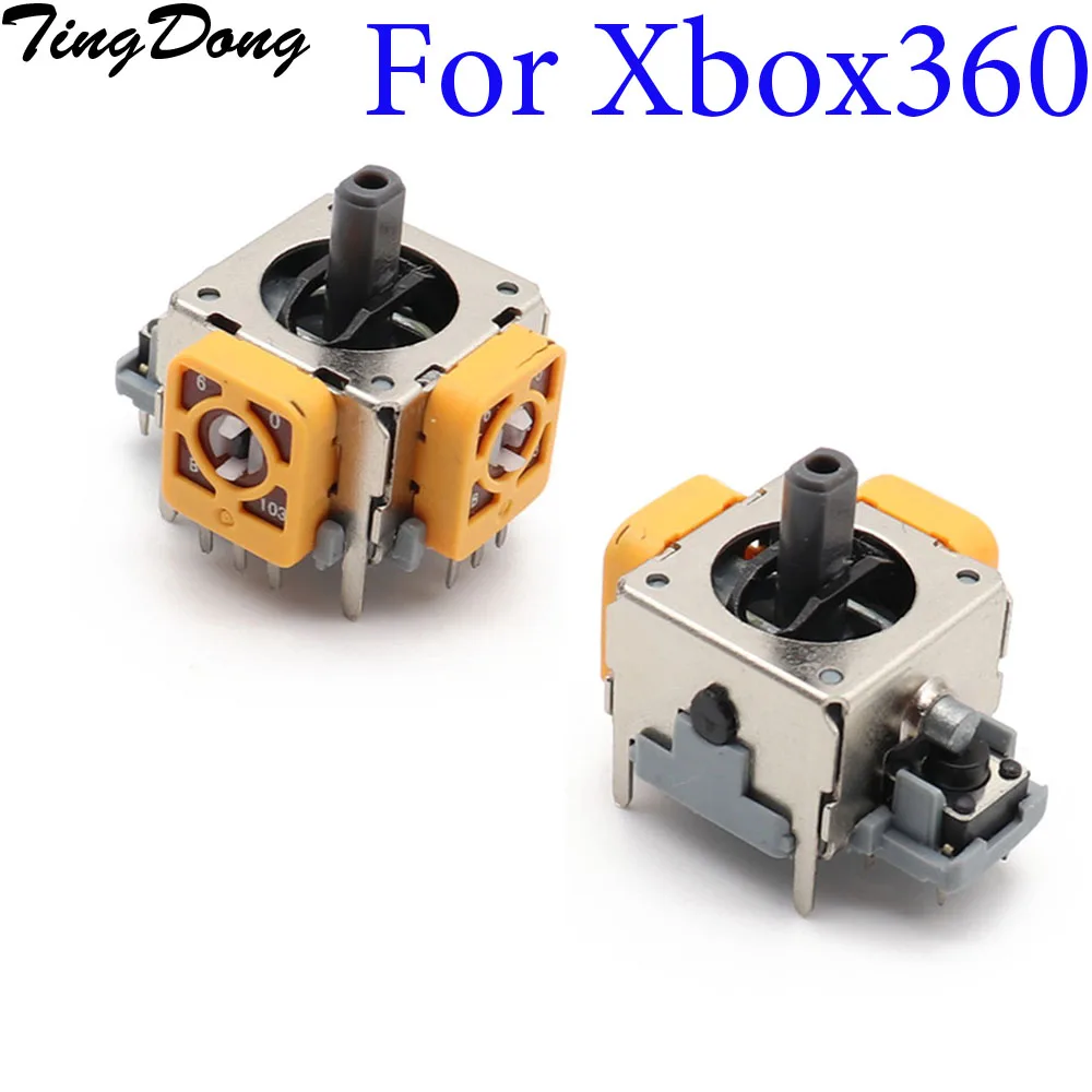 

TingDong 100PCS Original New For XBOX 360 XBOX360 3D Analog Joystick Stick For PS2 Controller Rocker Analogue