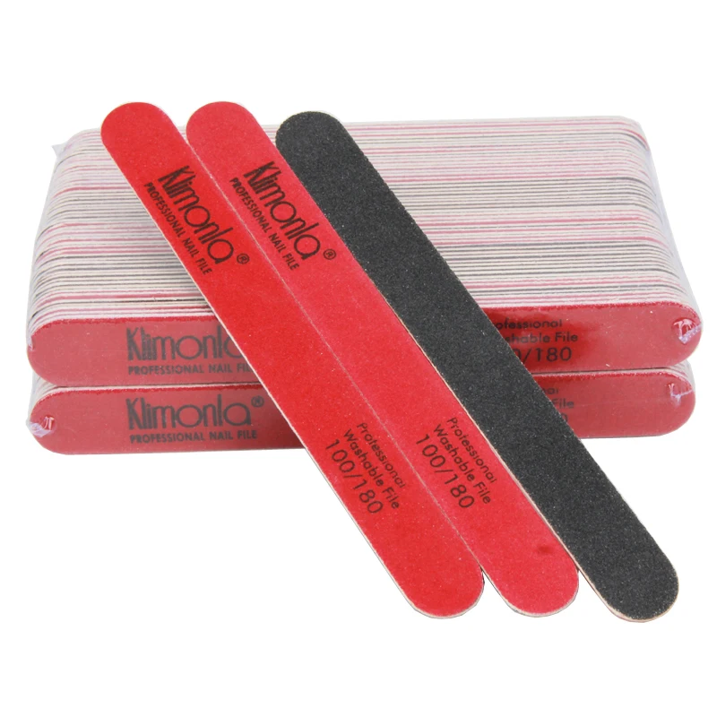100Pcs/Pack Wooden Nail File 100/180 Grit Sanding Buffer Block Lime a ongle Red Black Emery Board Files UV Polish Tools Salon
100Pcs/Pack Wooden Nail File 100/180 Grit Sanding Buffer Block Lime a ongle Red Black Emery Board Files UV Polish Tools Salon