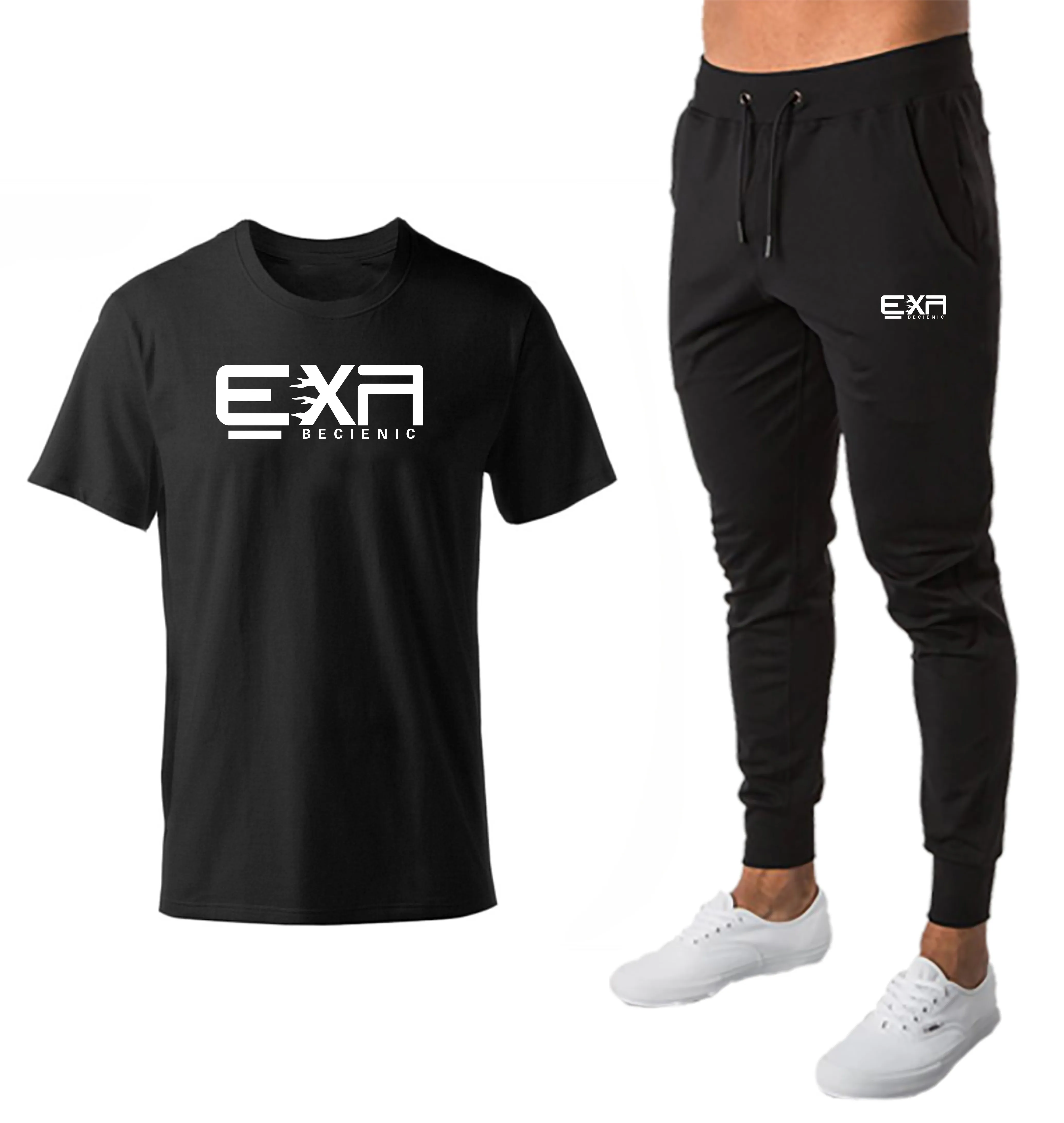New Running Set Men's Sport Suit T-shirt + pant two-piece Sweatswear Gym Fitness muscle Sports Suit Quick Dry Jogging Tracksuit
New Running Set Men's Sport Suit T-shirt + pant two-piece Sweatswear Gym Fitness muscle Sports Suit Quick Dry Jogging Tracksuit