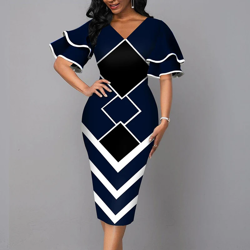 Elegant Women Dress 2021 Summer Fashion V Neck Short Sleeve Sexy Slim Dress Vintage Patchwork Casual Lady Party Dresses Vestido
Elegant Women Dress 2021 Summer Fashion V Neck Short Sleeve Sexy Slim Dress Vintage Patchwork Casual Lady Party Dresses Vestido