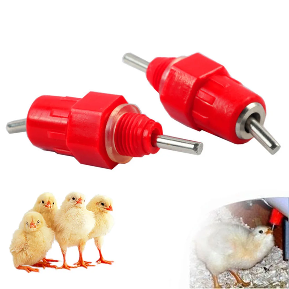 Heavy Duty Chicken Water Nipple Drinker Backyard Hen Poultry Duck Screw-in 360 Angle
Heavy Duty Chicken Water Nipple Drinker Backyard Hen Poultry Duck Screw-in 360 Angle