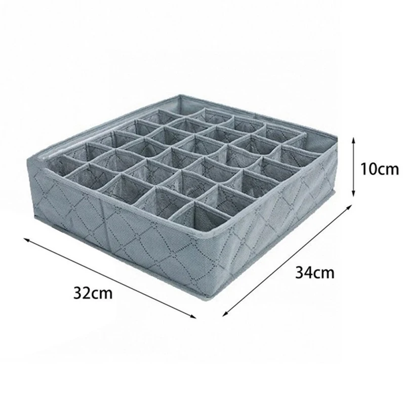 30 Grids Underwear Socks Storage Drawer Closet Bamboo Charcoal Organizer Box JS23
30 Grids Underwear Socks Storage Drawer Closet Bamboo Charcoal Organizer Box JS23
