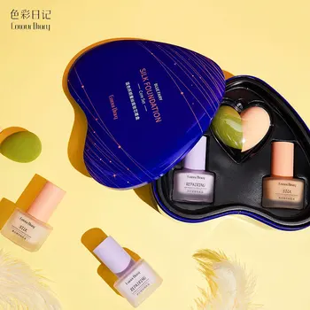 Color Diary Bluelover Silk Makeup Core Set Liquid Foundation Concealer Pores Cream Brighten Flesh Color
Color Diary Bluelover Silk Makeup Core Set Liquid Foundation Concealer Pores Cream Brighten Flesh Color