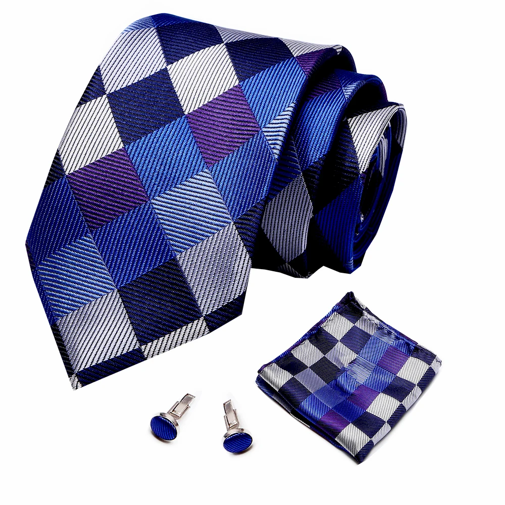 Wedding Men's Tie Handkerchief Cuffink Necktie Set Jacquard Woven 7.5 cm 100% Silk Red Soild Necktie Accessories Luxury Bow Tie Wedding Men's Tie Handkerchief Cuffink Necktie Set Jacquard Woven 7.5 cm 100% Silk Red Soild Necktie Accessories Luxury Bow Tie