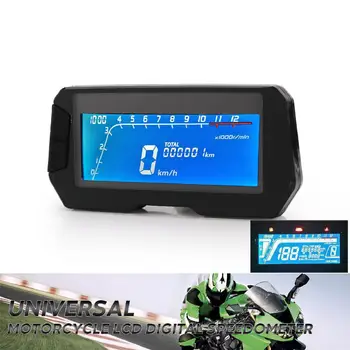Universal Motorcycle Dashboard LCD Panel Digital Speedometer Odometer Tachometer for 1.2.4 Cylinder Model Motorbike Accessories
Universal Motorcycle Dashboard LCD Panel Digital Speedometer Odometer Tachometer for 1.2.4 Cylinder Model Motorbike Accessories