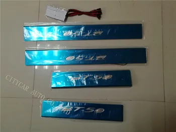 CAR Stainless Steel Led pedal Door sill scuff plate stick External frame threshold 4pcs for MAZDA BT50 BT-50 led DOOR plate 
CAR Stainless Steel Led pedal Door sill scuff plate stick External frame threshold 4pcs for MAZDA BT50 BT-50 led DOOR plate