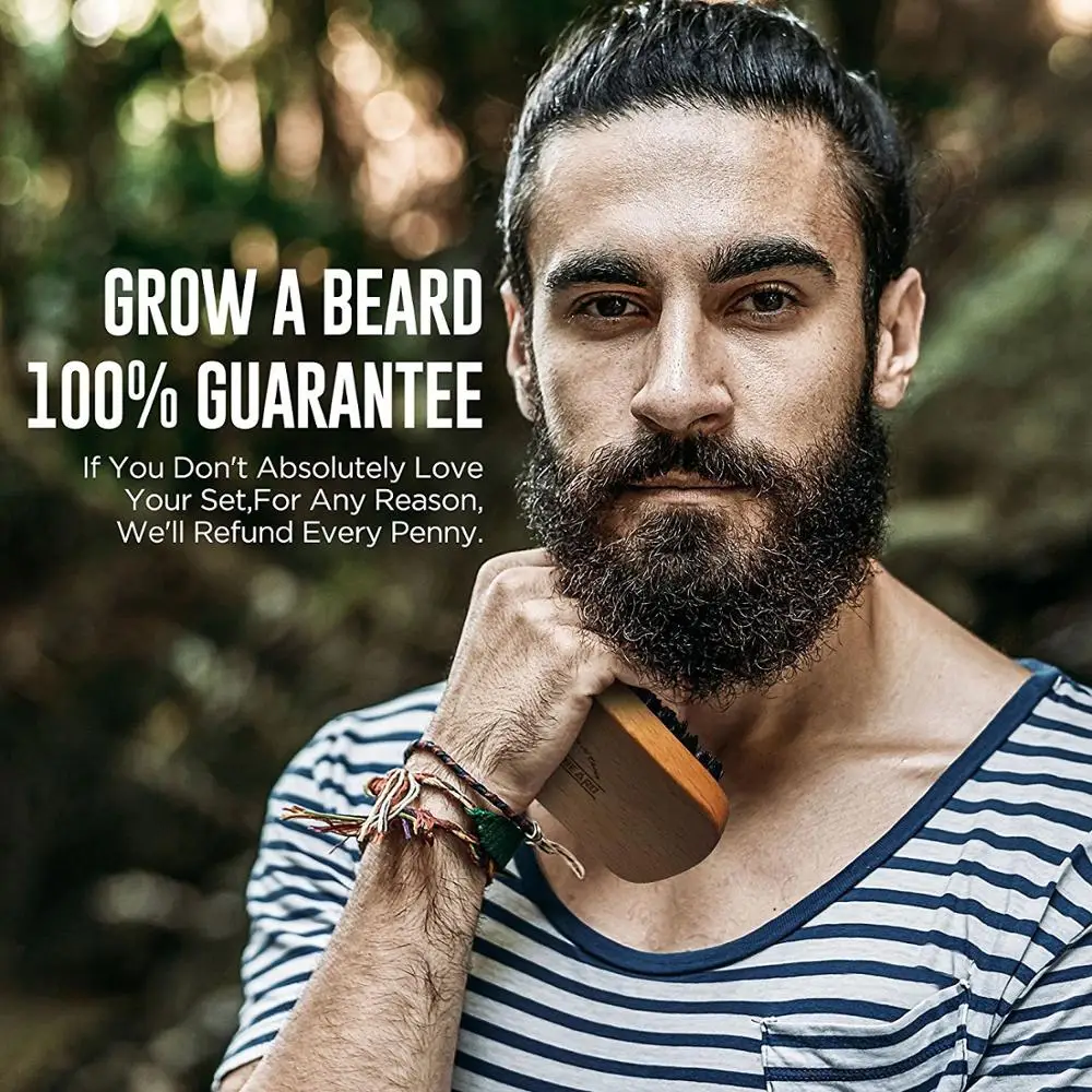 Beard styling beech bristle brush beard shears beard comb men's care beard set
Beard styling beech bristle brush beard shears beard comb men's care beard set