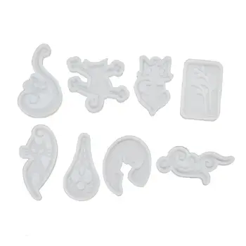 8Pcs Cute Cat Pendant Resin Silicone Molds Kit Jewelry Making Tools Art Crafts 634D
8Pcs Cute Cat Pendant Resin Silicone Molds Kit Jewelry Making Tools Art Crafts 634D