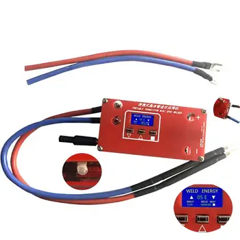Portable DIY Mini Spot Machine with LCD Display Automatic Touch Welding Mode for Battery 12V Car Battery Capcitor Accessory
Portable DIY Mini Spot Machine with LCD Display Automatic Touch Welding Mode for Battery 12V Car Battery Capcitor Accessory