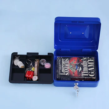 Practical Cash Money Storage Box Stainless Steel Security Lock Safe Case Lockable Safe Small for Storage Jewelry Important Items
Practical Cash Money Storage Box Stainless Steel Security Lock Safe Case Lockable Safe Small for Storage Jewelry Important Items