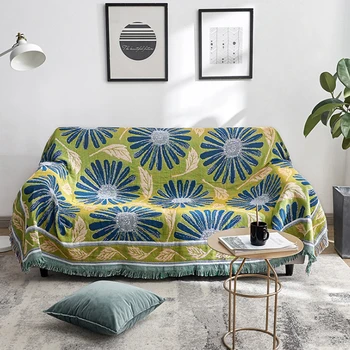 Fashion Soft Dasiy Throw Blankets Tassels Cozy Cotton Woven Knit Bed Couch Sofa Chair Towel for Home Decor Office Travel Auto
Fashion Soft Dasiy Throw Blankets Tassels Cozy Cotton Woven Knit Bed Couch Sofa Chair Towel for Home Decor Office Travel Auto