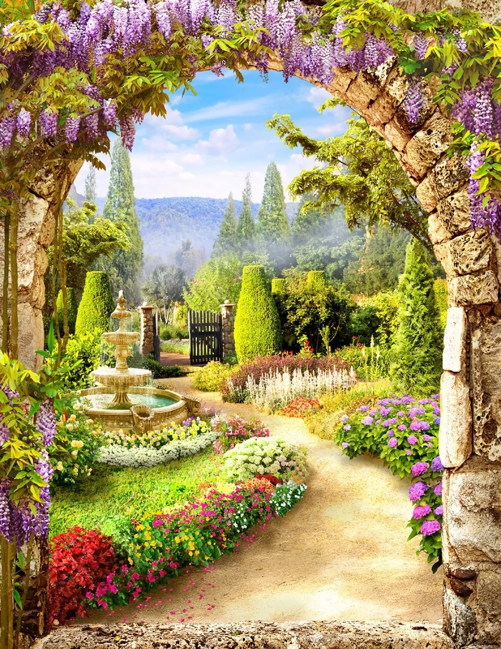 JMINE Div 5D Door Garden flower Full Diamond Painting cross stitch kits art High Quality Scenic 3D paint by diamonds
JMINE Div 5D Door Garden flower Full Diamond Painting cross stitch kits art High Quality Scenic 3D paint by diamonds