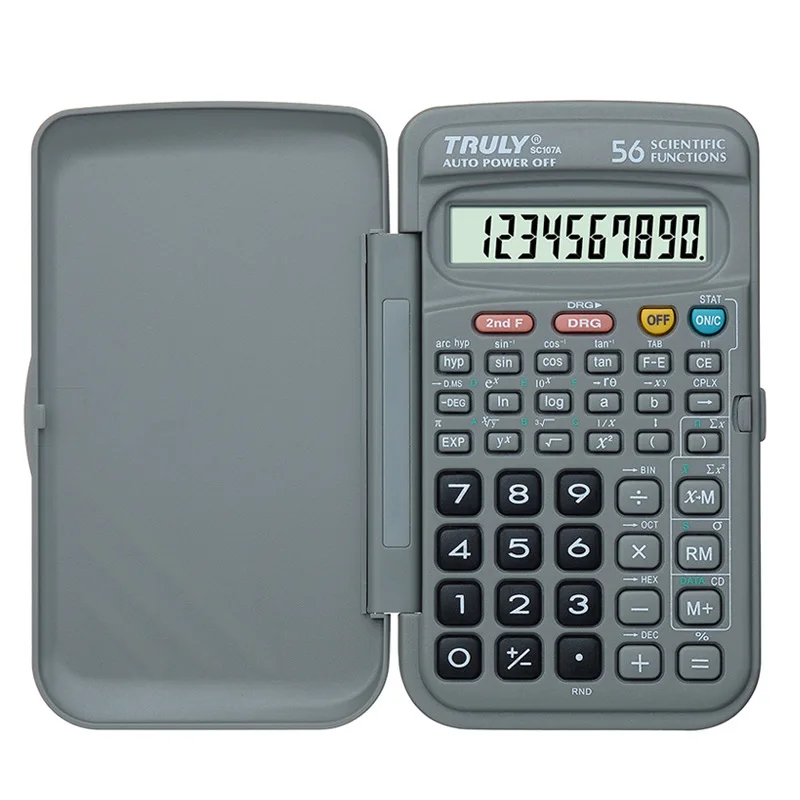 Truly SC107A Primary School STUDENT'S 56 Multi-functional \ Statistical \ Trigonometric \ Scientific Calculator
Truly SC107A Primary School STUDENT'S 56 Multi-functional \ Statistical \ Trigonometric \ Scientific Calculator