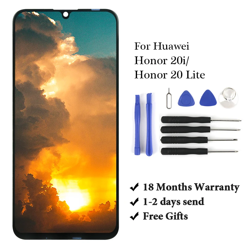 Brand new For honor 20i lcd display for mobile phone lcd screen assembly replacement For Honor 10 lite HRY-LX1 / honor 20 lite
Brand new For honor 20i lcd display for mobile phone lcd screen assembly replacement For Honor 10 lite HRY-LX1 / honor 20 lite