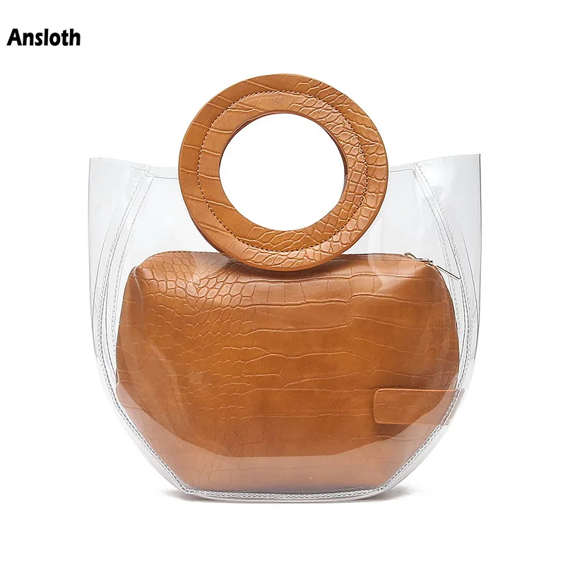 Ansloth Stone Pattern Transparent Bag Pvc Composite Bags Lady Clear Bags For Women 2020 Transparent Handbag Jelly Bags HPS893
Ansloth Stone Pattern Transparent Bag Pvc Composite Bags Lady Clear Bags For Women 2020 Transparent Handbag Jelly Bags HPS893