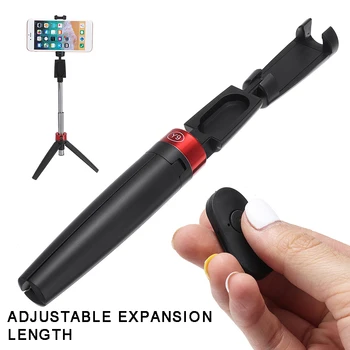 MAYITR Foldable Mini Tripod Expandable Stand Wireless bluetooth Selfie Stick Hand Held Self Timer Bar for Cellphone
MAYITR Foldable Mini Tripod Expandable Stand Wireless bluetooth Selfie Stick Hand Held Self Timer Bar for Cellphone