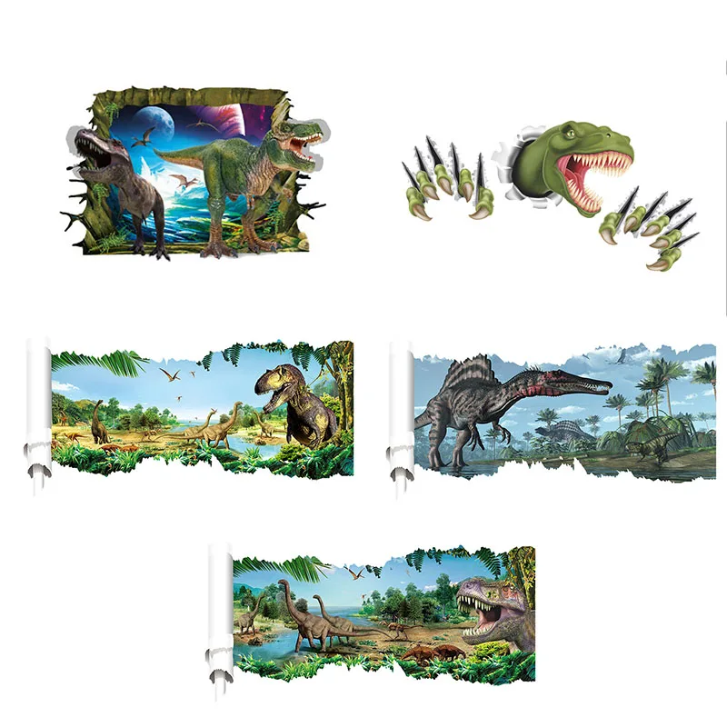 Stereoscopic Vision Newest 10 Tyeps 3D Cartoon Movie Dinosaur Home Decal Wall Sticker/Boys Love Kids Room Decor Child Gifts
Stereoscopic Vision Newest 10 Tyeps 3D Cartoon Movie Dinosaur Home Decal Wall Sticker/Boys Love Kids Room Decor Child Gifts