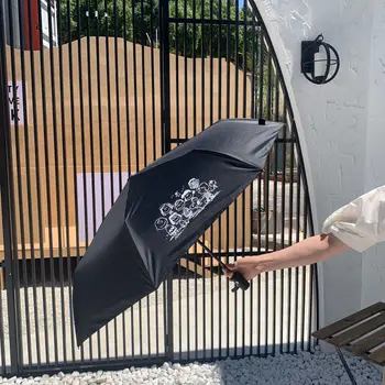 Creative Homemade Charlie Family Umbrella Summer Black Fully Automatic Umbrella Sunscreen Vinyl Sunny Rain Umbrella
Creative Homemade Charlie Family Umbrella Summer Black Fully Automatic Umbrella Sunscreen Vinyl Sunny Rain Umbrella
