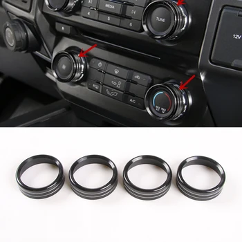 Auto Styling Air Conditioner Audio Switch On/Off Knob Ring Cover Trim For Ford F150 2016 2017 Car Accessories Black
Auto Styling Air Conditioner Audio Switch On/Off Knob Ring Cover Trim For Ford F150 2016 2017 Car Accessories Black