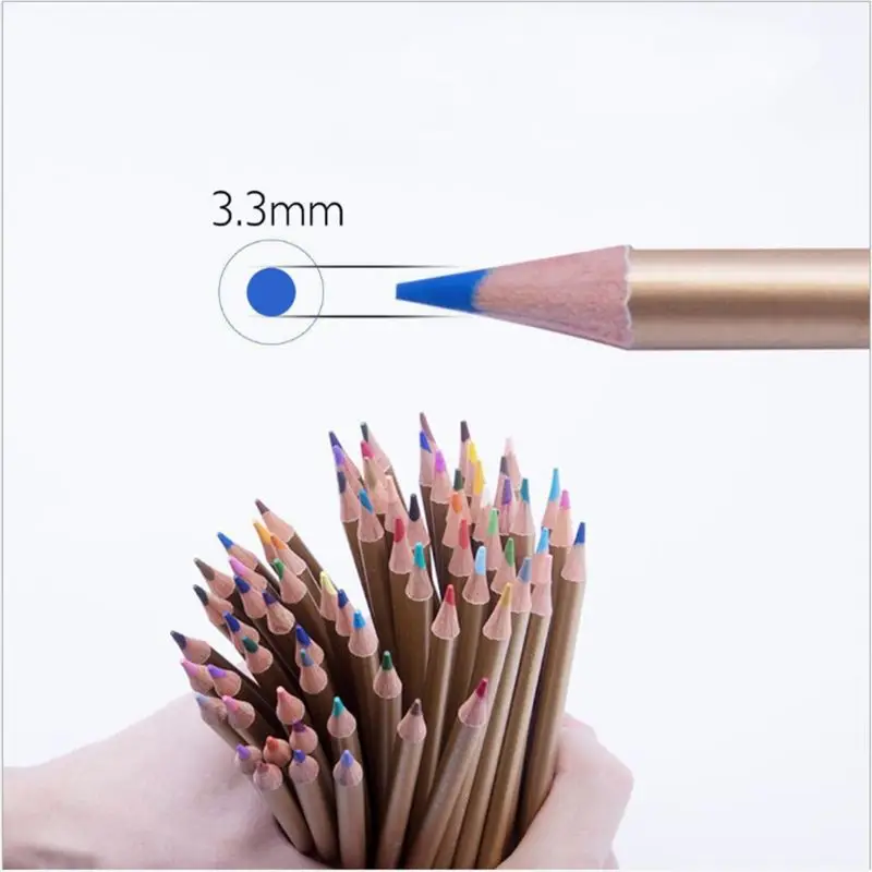 72Colors Oil Color Pencils Set Sketch Pencil No-Toxic Wood Soft Bright Color Pen
72Colors Oil Color Pencils Set Sketch Pencil No-Toxic Wood Soft Bright Color Pen