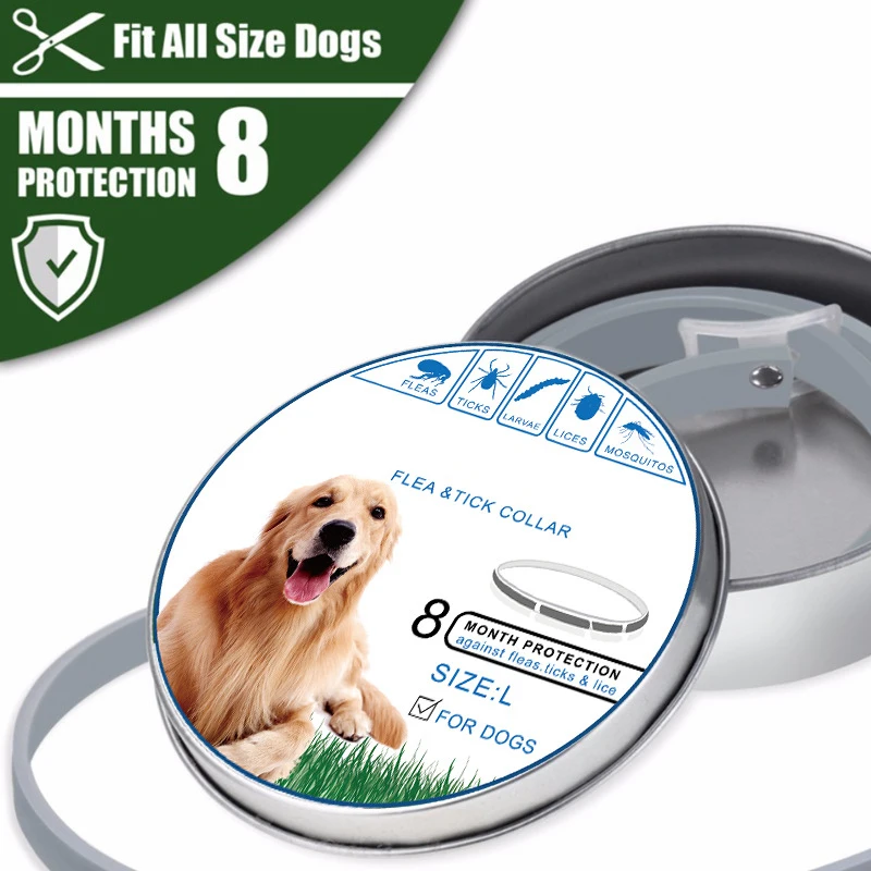 Adjustable Flea and Tick anti insect collar for Cats Dogs 8 Months for Protection Dog Pet Anti Flea Anti Mosquito Insect Collar 
Adjustable Flea and Tick anti insect collar for Cats Dogs 8 Months for Protection Dog Pet Anti Flea Anti Mosquito Insect Collar