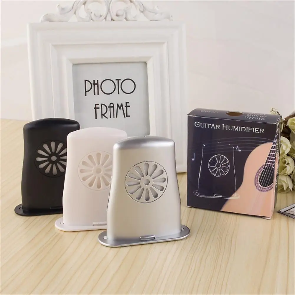 Silver Guitar Sound Hole Humidifier Anti-drying Anti-panel Cracking Instrument Care Humidity Adjustment Guitar Accessories
Silver Guitar Sound Hole Humidifier Anti-drying Anti-panel Cracking Instrument Care Humidity Adjustment Guitar Accessories