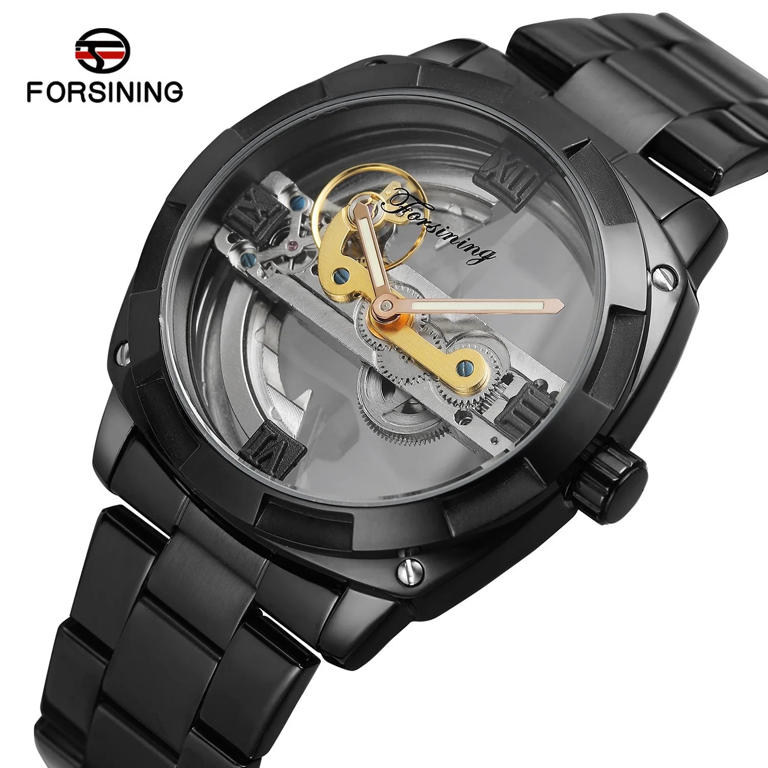 Forsining Switzerland Design Fashion Casual Waterproof Fully Automatic Analog Watch
Forsining Switzerland Design Fashion Casual Waterproof Fully Automatic Analog Watch