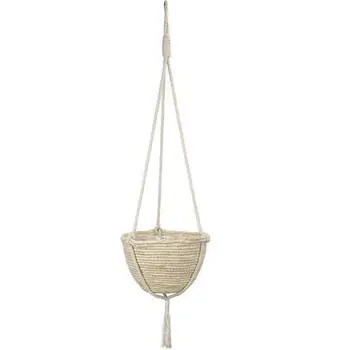 Hanging Planter Basket Woven Flower Pot Plant Holder Home Garden Hanging Baskets For Kitchens, Bathrooms, Windows, Porches 
Hanging Planter Basket Woven Flower Pot Plant Holder Home Garden Hanging Baskets For Kitchens, Bathrooms, Windows, Porches