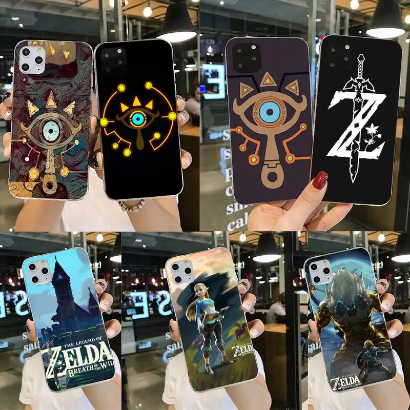 Чехол Legend Of Zelda для iPhone 11 pro XS MAX 8 7 6 6S Plus X 5S SE 2020 XR|Бамперы| |