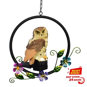 SOLLED LED Solar Owl Shape Night Light Hanging Lamp for Courtyard Decoration 28.5*9.5*49.5cm
SOLLED LED Solar Owl Shape Night Light Hanging Lamp for Courtyard Decoration 28.5*9.5*49.5cm