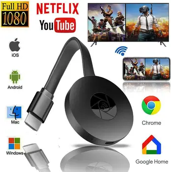 Android / IOS Wireless HDMI Display Dongle HD Mobile TV Projection Video Transmission
Android / IOS Wireless HDMI Display Dongle HD Mobile TV Projection Video Transmission