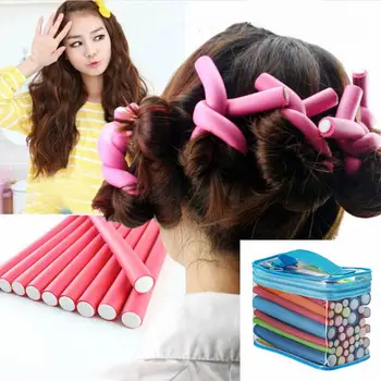DIY 42 PCS Soft Hair Curler Roller Hair Curlers Tool Styling Rollers Pearl Cotton rubber Gift Sets Not Hurt Hair Curling Bar
DIY 42 PCS Soft Hair Curler Roller Hair Curlers Tool Styling Rollers Pearl Cotton rubber Gift Sets Not Hurt Hair Curling Bar