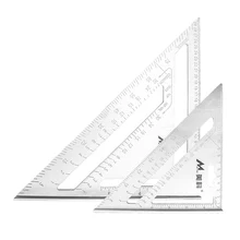7/12 inch Speed Square Layout Tool, Aluminum Triangle Ruler Carpenter Framing Measuring Tool
7/12 inch Speed Square Layout Tool, Aluminum Triangle Ruler Carpenter Framing Measuring Tool