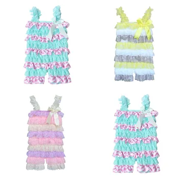2020 summer Girls Rompers Newborn Toddler Baby Girls Lace Bowknot Strap Striped Jumpsuit Romper Clothes Baby Girls Clothing Set
2020 summer Girls Rompers Newborn Toddler Baby Girls Lace Bowknot Strap Striped Jumpsuit Romper Clothes Baby Girls Clothing Set
