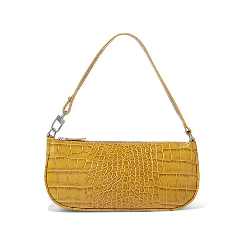 Luxury Handbags Women Bags Fashion New Crocodile Pattern Embossed One Shoulder Underarm Bag Lady Small Handbag Cutch Messenger
Luxury Handbags Women Bags Fashion New Crocodile Pattern Embossed One Shoulder Underarm Bag Lady Small Handbag Cutch Messenger